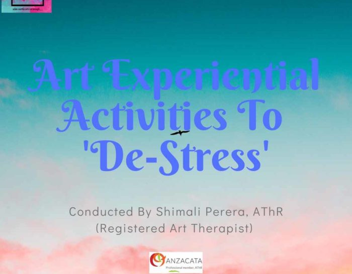 Online Art Experiential Activities to De-Stress During Covid-19