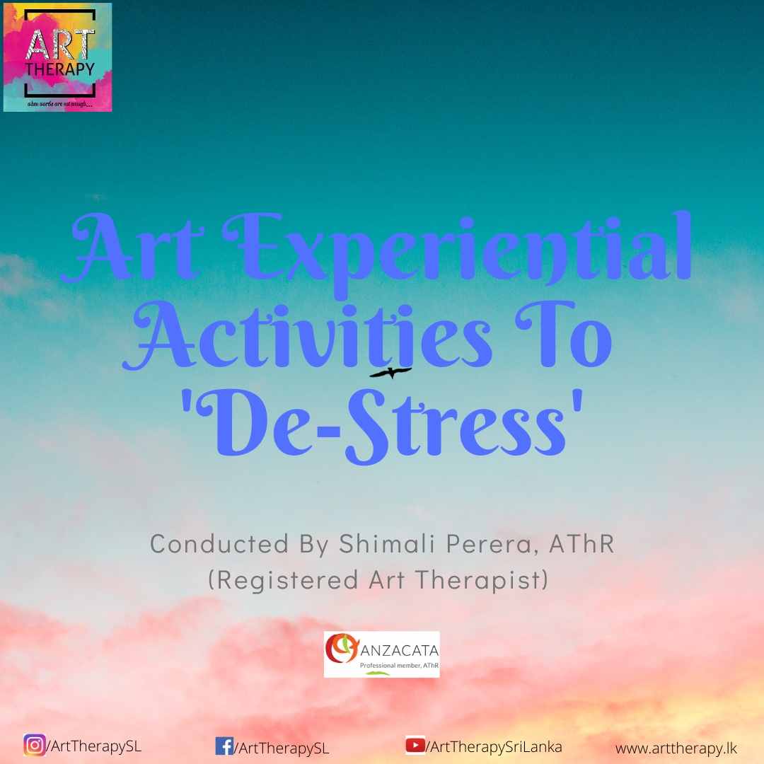 Online Art Experiential Activities to De-Stress During Covid-19